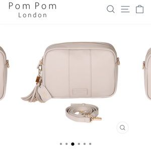 Pom Pom London City Bag in Stone Color